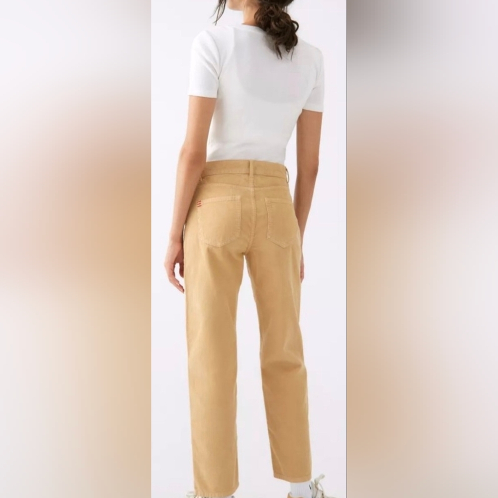 BDG Tan Gold Pegged Cowboy Relaxed Straight Corduroy Pants  Classic Size 27